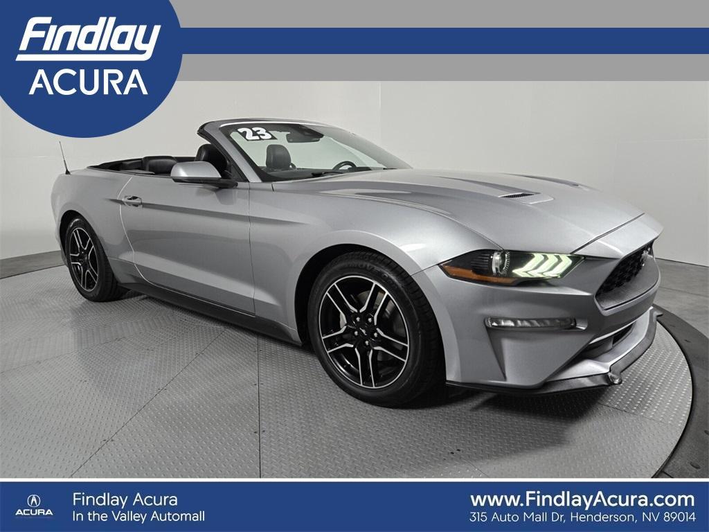 used 2023 Ford Mustang car, priced at $22,999