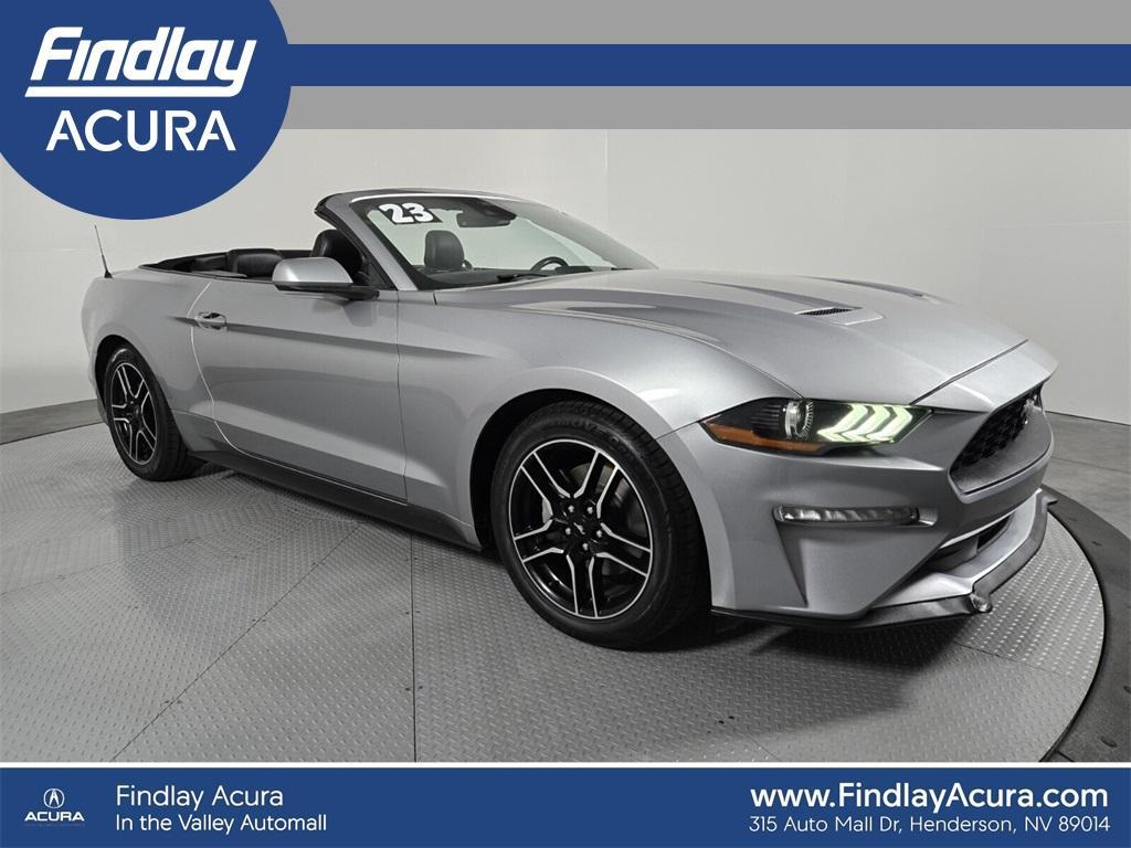 used 2023 Ford Mustang car, priced at $22,999