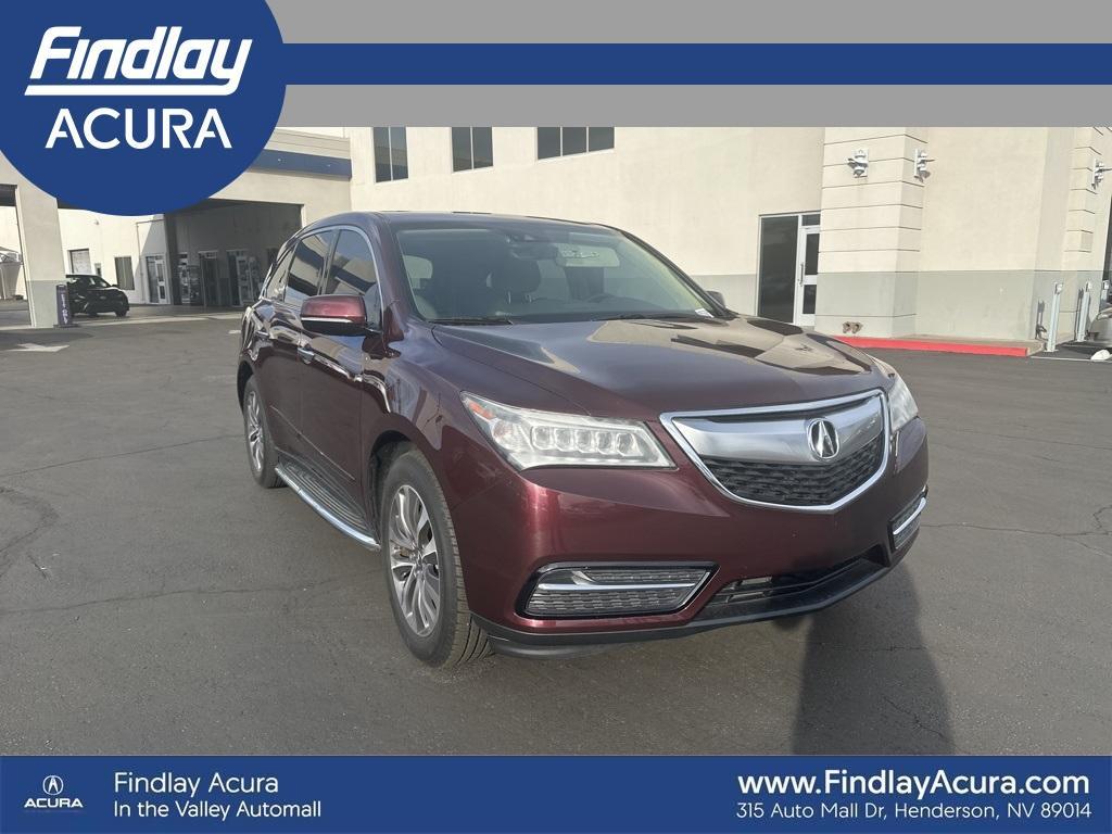 used 2016 Acura MDX car, priced at $17,177