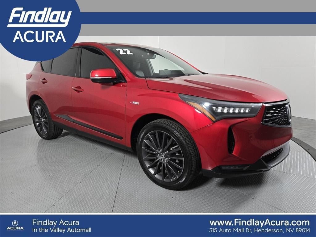 used 2022 Acura RDX car, priced at $34,997