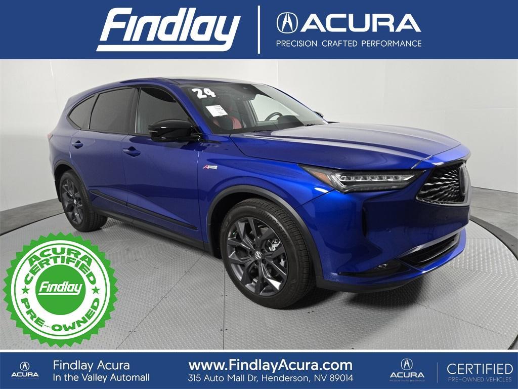 used 2024 Acura MDX car, priced at $49,177