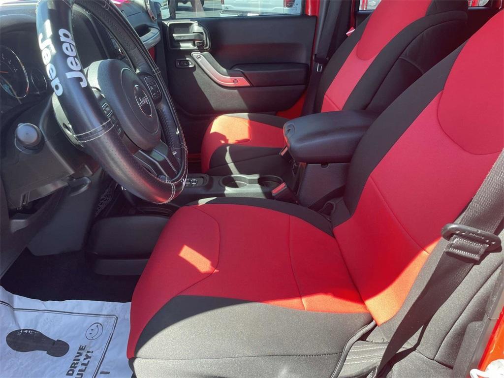 used 2018 Jeep Wrangler JK Unlimited car, priced at $20,995