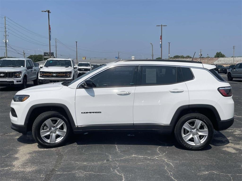 used 2022 Jeep Compass car, priced at $21,385