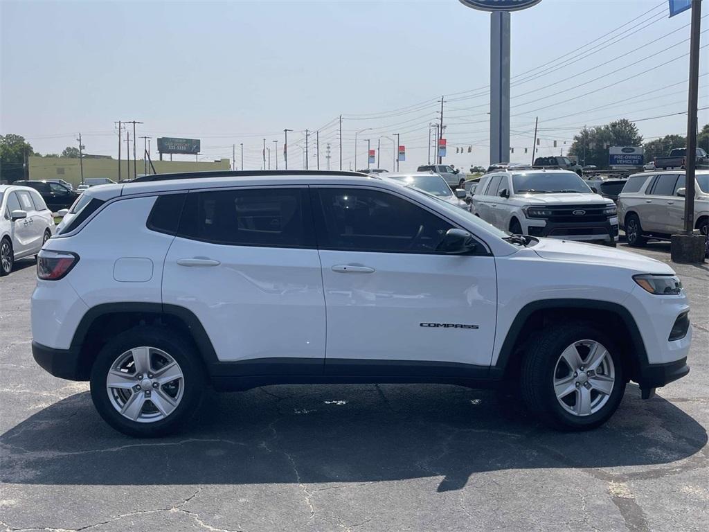 used 2022 Jeep Compass car, priced at $21,385