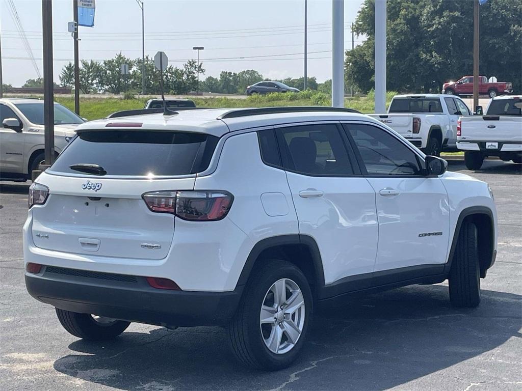 used 2022 Jeep Compass car, priced at $21,385