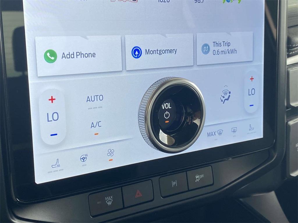 new 2025 Ford F-150 Lightning car, priced at $67,490