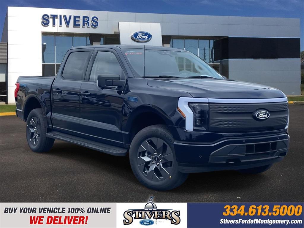 new 2025 Ford F-150 Lightning car, priced at $67,490