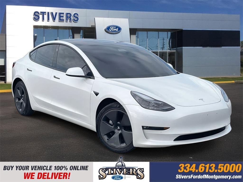 used 2021 Tesla Model 3 car, priced at $25,935