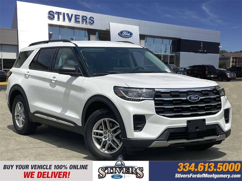 new 2025 Ford Explorer car, priced at $35,672