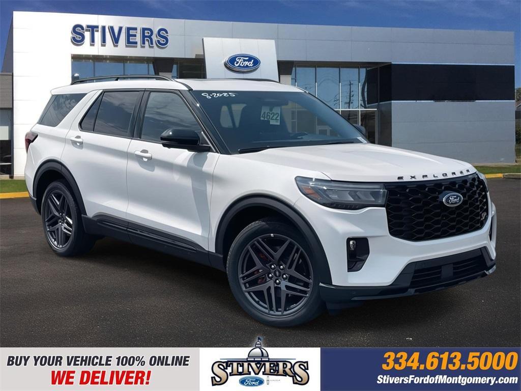 new 2025 Ford Explorer car, priced at $56,755