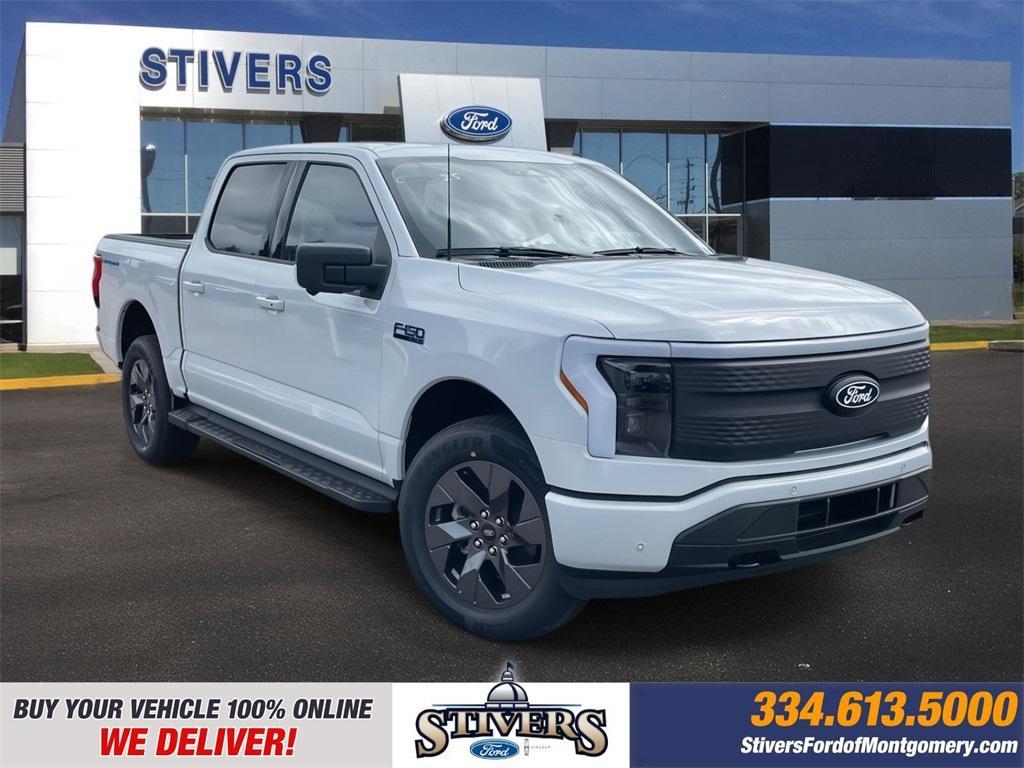 new 2025 Ford F-150 Lightning car, priced at $67,490
