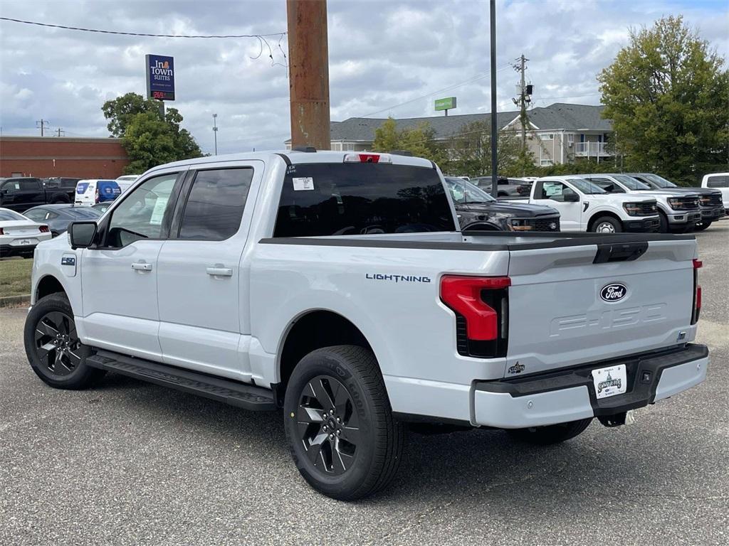 new 2025 Ford F-150 Lightning car, priced at $67,490