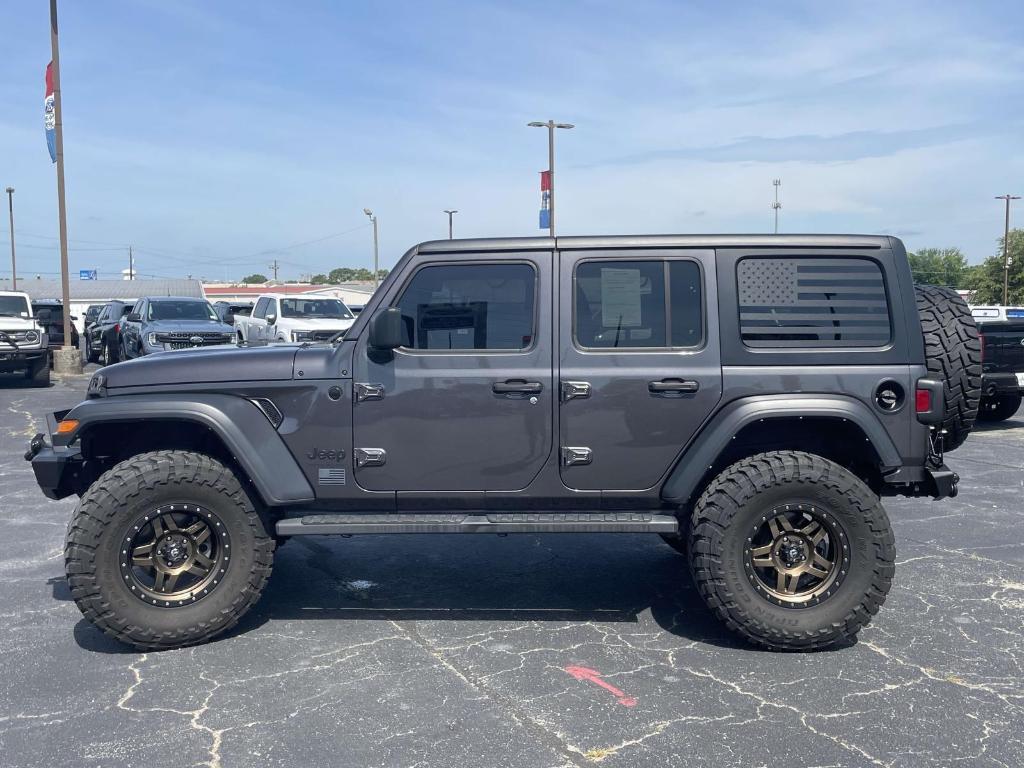 used 2021 Jeep Wrangler Unlimited car, priced at $32,955