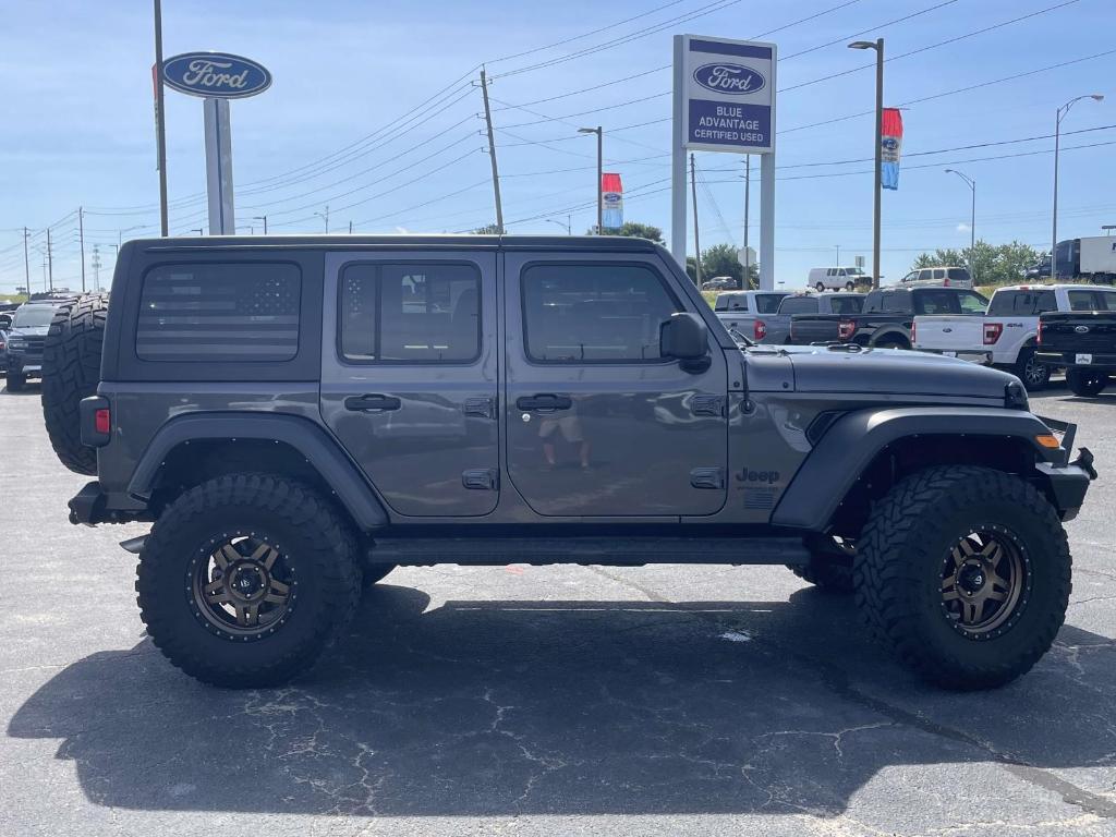 used 2021 Jeep Wrangler Unlimited car, priced at $32,955