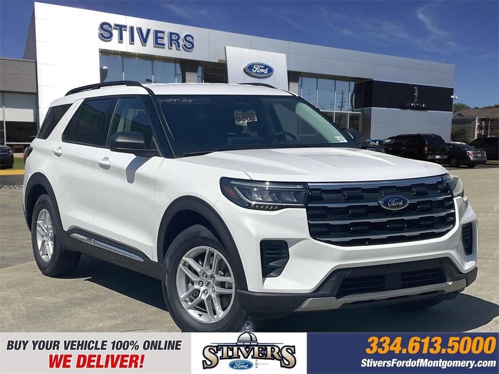 new 2025 Ford Explorer car, priced at $35,669