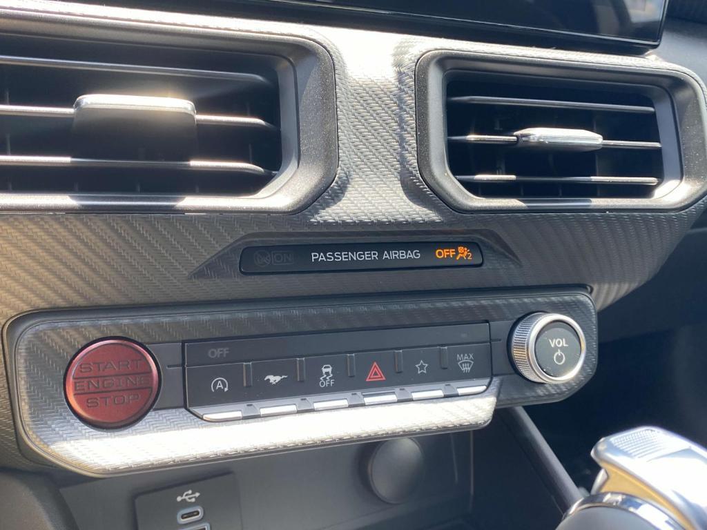 new 2025 Ford Mustang car, priced at $45,787