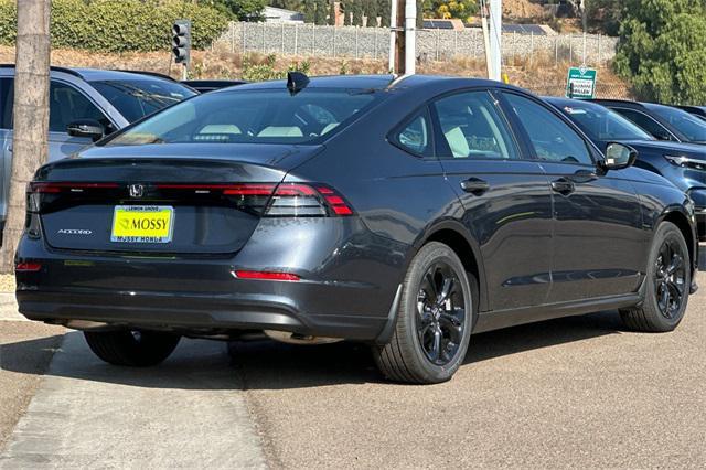 new 2025 Honda Accord car, priced at $31,710