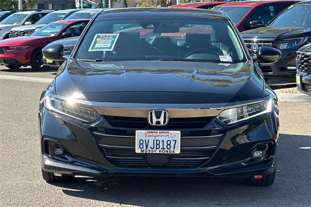 used 2021 Honda Accord car, priced at $23,988