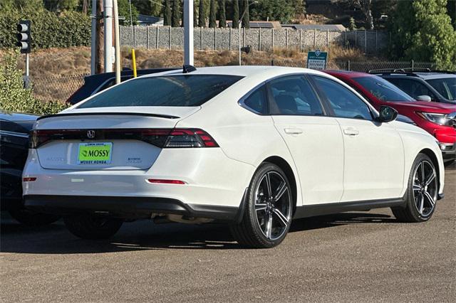 new 2025 Honda Accord Hybrid car, priced at $35,205