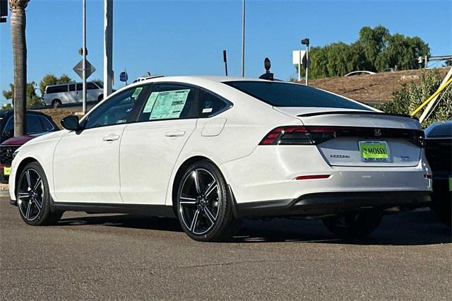 new 2025 Honda Accord Hybrid car, priced at $35,205