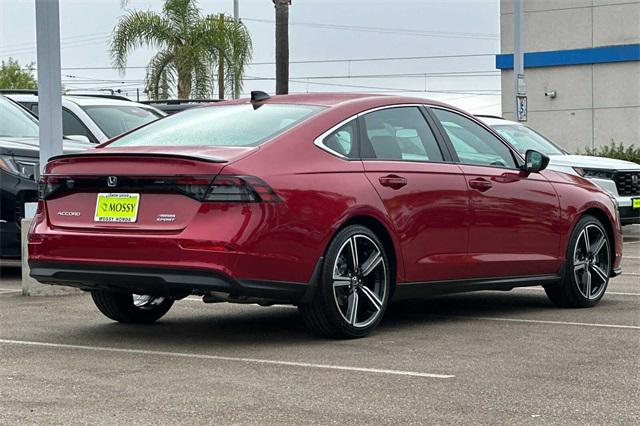 new 2024 Honda Accord Hybrid car, priced at $34,445