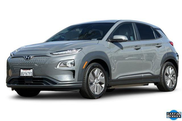 used 2021 Hyundai Kona EV car, priced at $24,489