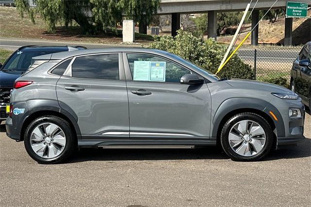 used 2021 Hyundai Kona EV car, priced at $24,489