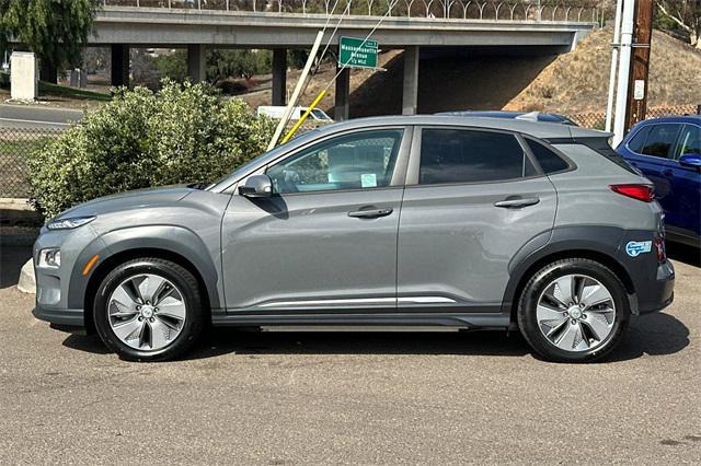 used 2021 Hyundai Kona EV car, priced at $24,489