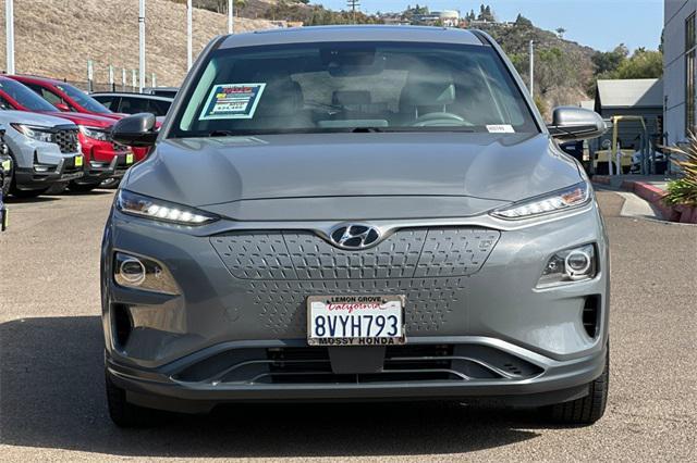 used 2021 Hyundai Kona EV car, priced at $24,489