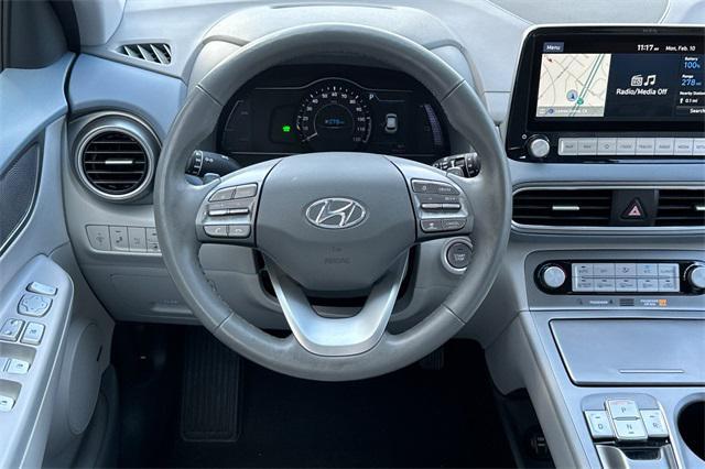 used 2021 Hyundai Kona EV car, priced at $24,489