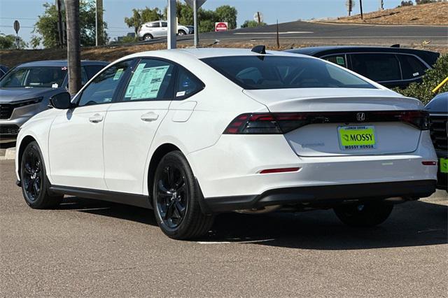 new 2025 Honda Accord car, priced at $32,110