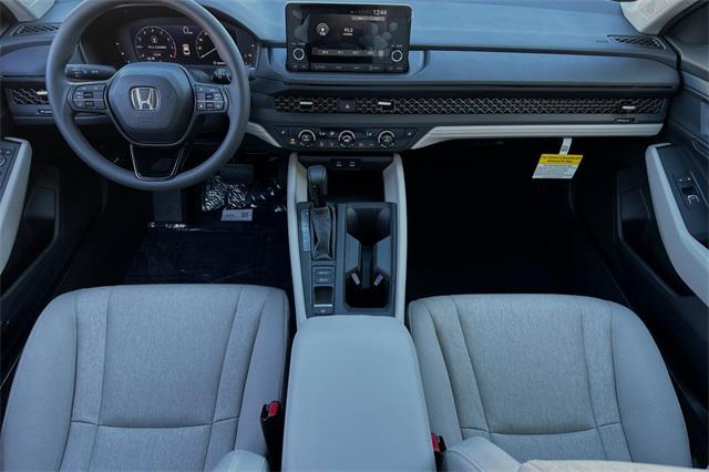 new 2025 Honda Accord car, priced at $32,110