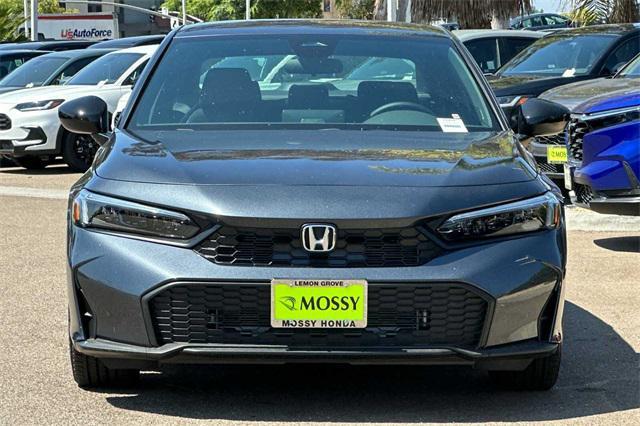 new 2025 Honda Civic car, priced at $27,400