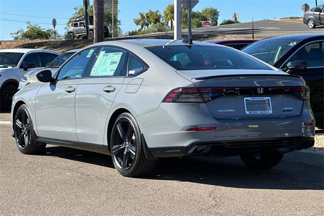 new 2025 Honda Accord Hybrid car, priced at $36,980