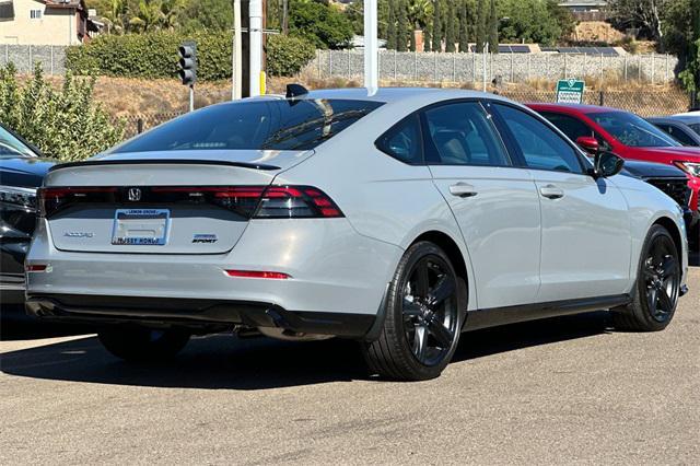 new 2025 Honda Accord Hybrid car, priced at $36,980