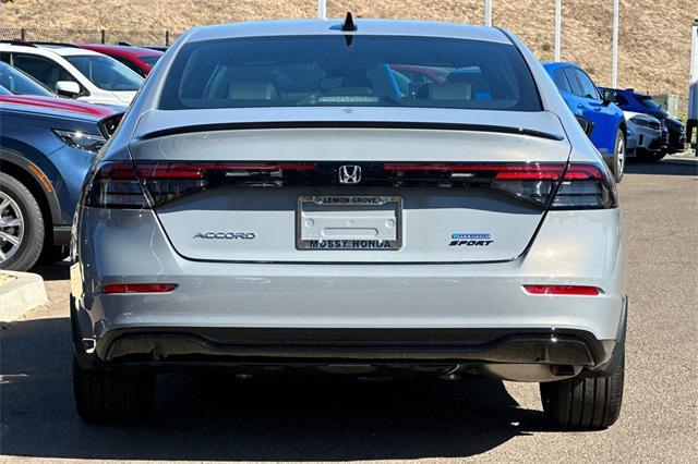 new 2025 Honda Accord Hybrid car, priced at $36,980