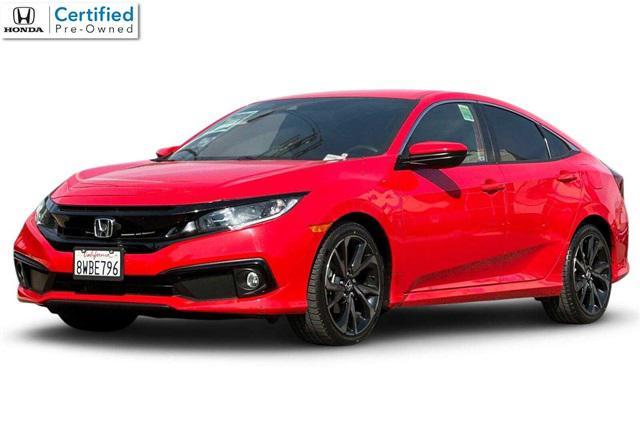 used 2021 Honda Civic car, priced at $21,988