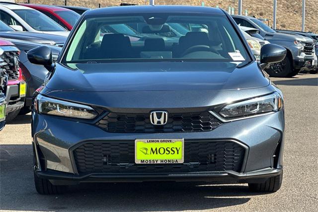 new 2025 Honda Civic car, priced at $25,400