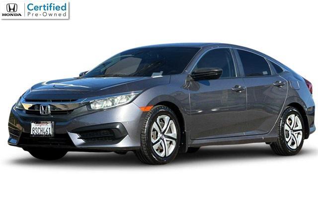 used 2018 Honda Civic car, priced at $18,577