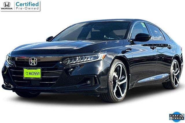 used 2022 Honda Accord Hybrid car, priced at $27,988