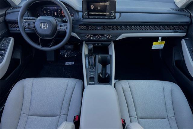 new 2025 Honda Accord car, priced at $29,445