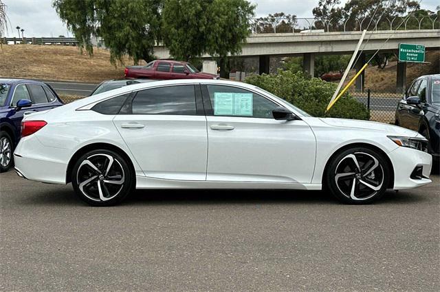 used 2021 Honda Accord car, priced at $25,488