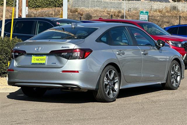 new 2025 Honda Civic Hybrid car, priced at $32,845