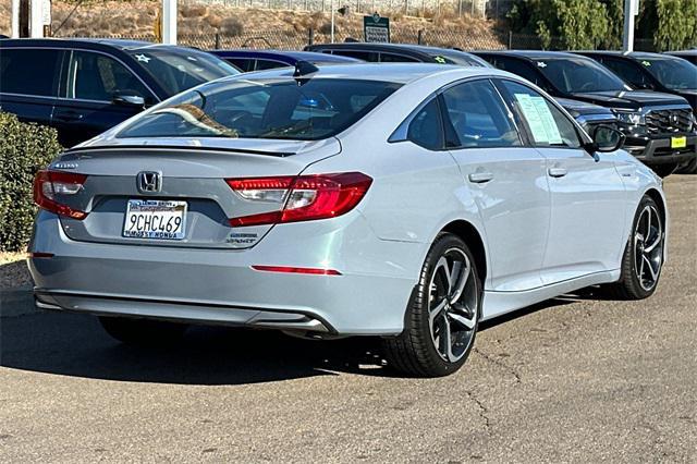 used 2022 Honda Accord Hybrid car, priced at $24,988