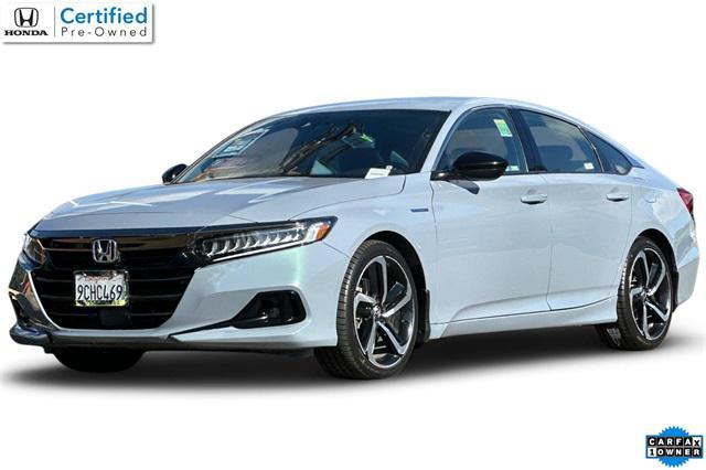 used 2022 Honda Accord Hybrid car, priced at $24,988