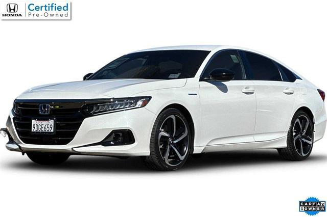 used 2022 Honda Accord Hybrid car, priced at $28,988