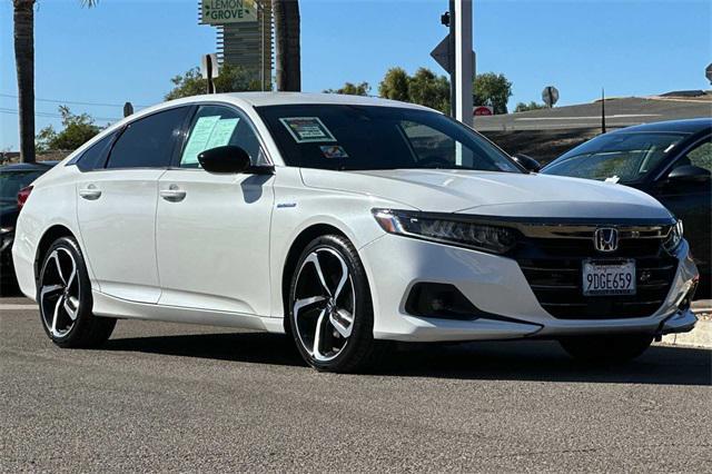 used 2022 Honda Accord Hybrid car, priced at $28,988