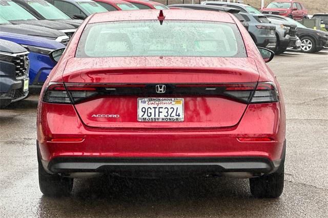 used 2024 Honda Accord car, priced at $26,388