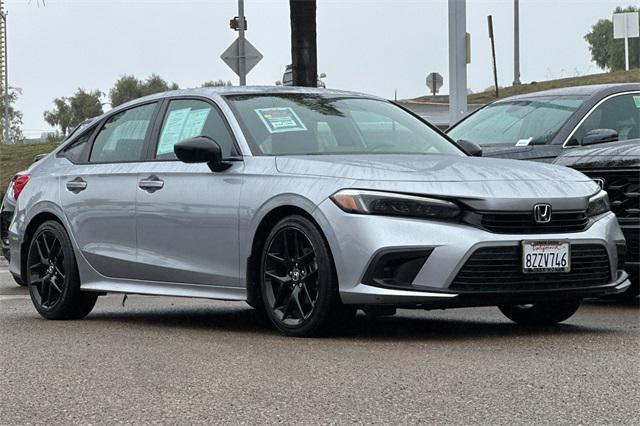 used 2022 Honda Civic car, priced at $24,288