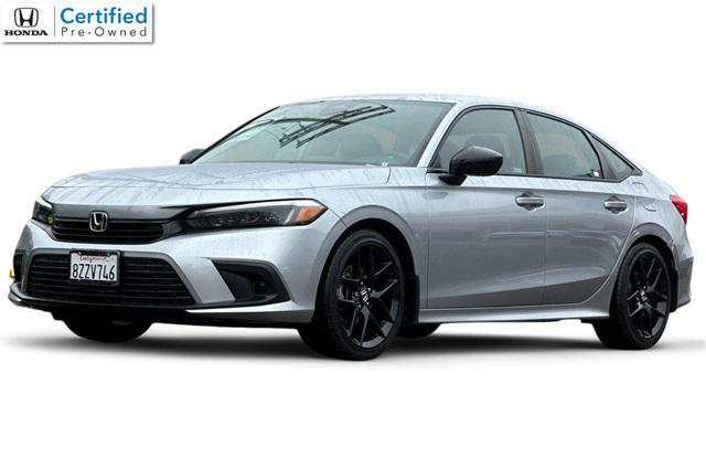 used 2022 Honda Civic car, priced at $24,288